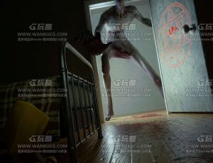 恶魔敲门场景C4D工程源文件