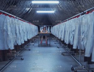 衣服通道场景C4D工程源文件