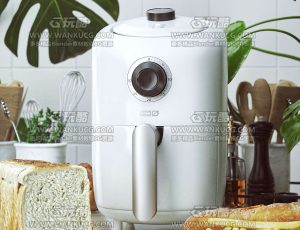 早餐机场景C4D工程源文件