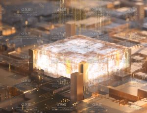 芯片数据场景C4D工程源文件