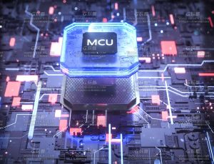 科技科幻电路板场景C4D工程源文件