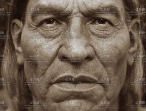 kris costa超写实高精度印度安人肖像模型制作大师班