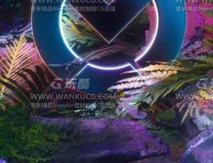 丛林LOGOC4D工程源文件