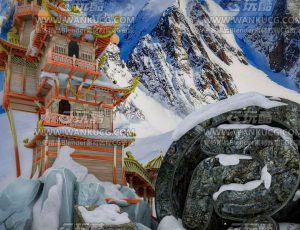 雪山小场景C4D工程源文件