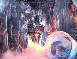 冰洞C4D工程源文件