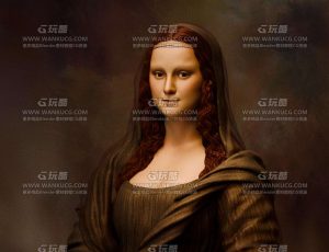 Blender全流程制作蒙娜丽莎