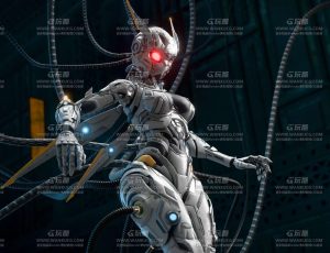 Blender全流程制作高精度机器人