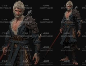 Blender全流程制作高精度黑神话悟空模型