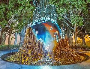 森林树桩小场景C4D工程源文件