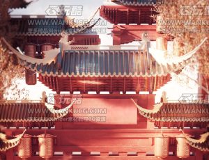 元宵佳节场景C4D工程源文件