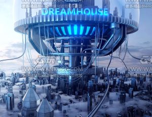 科技天上城C4D工程源文件