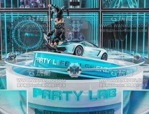 时尚科技潮流玩具动态动画场景C4D工程源文件