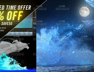 Unreal Engine结合Houdini制作鲸鱼出海大师课程