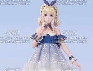 美型萝莉Blend模型