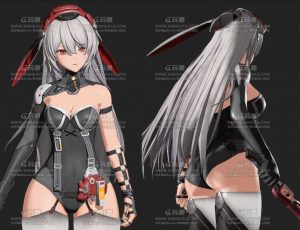 少女前线2KrolikBlend模型