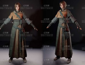 最终幻想16角色Blend模型