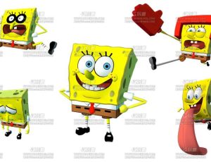 海绵宝宝Blend模型