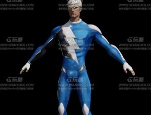 雷电侠Blend模型