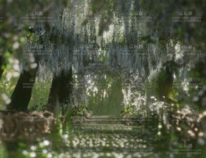 丛林走道场景Blend工程源文件