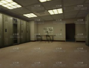 幽暗更衣室Blend工程源文件