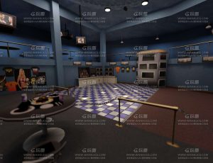 简陋休闲场景Blend工程源文件