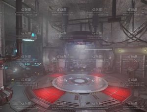 科技实验人工作室场景Blend工程源文件