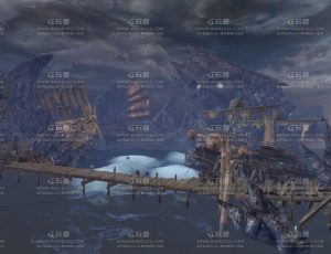 恶魔海盗湾场景Blend工程源文件