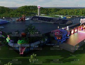 大型商超场景Blend工程源文件