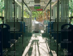 公交车站台场景Blend工程源文件