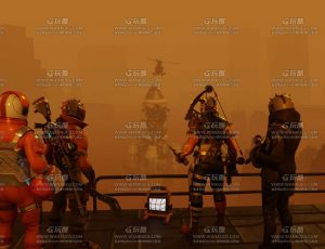 世界末日特种部队场景Blend工程源文件