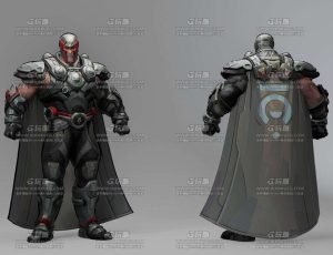 漫威万磁王Blend模型