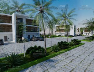 富豪小区场景Blend工程源文件