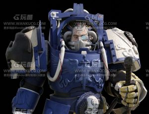 战锤改造机器人Blend模型