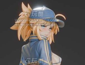 Yusuf Umar谜之女主角Blend模型