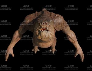 外星怪兽Blend模型