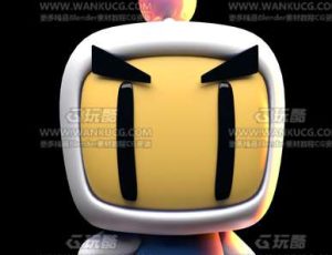 炸弹人Blend模型