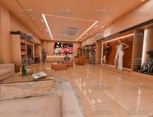 LV专柜店Blend工程源文件