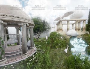 北欧神话小花园Blend工程源文件