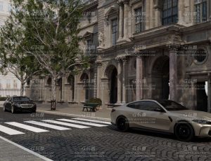 巴黎老城区Blend工程源文件