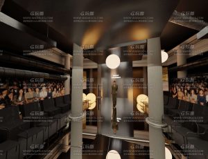 巴黎时装展秋冬系列场景Blend工程源文件