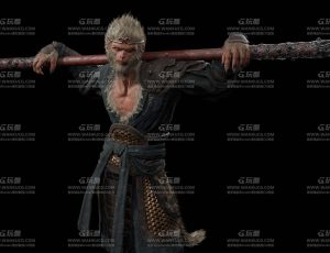 高精度写实孙悟空Blend模型