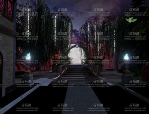 西方阴暗凉亭Blend工程源文件