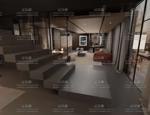 纽约564东百老汇公寓Blend工程源文件