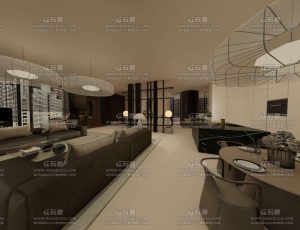 585号第五大道公寓Blend工程源文件