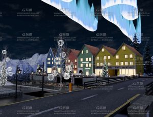 北极小镇Blend工程源文件