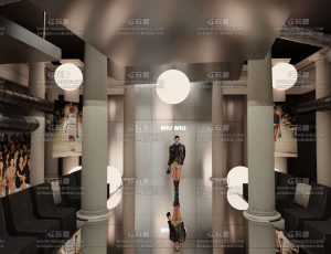 巴黎时装周现场Blend工程源文件