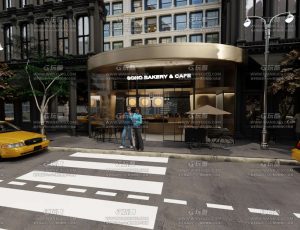 纽约市和面包店秋季Blend工程源文件