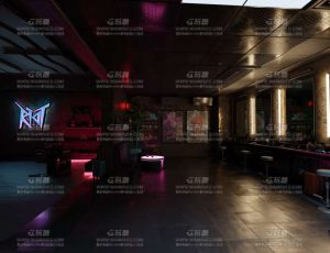 赛博朋克科技更衣室Blend工程源文件