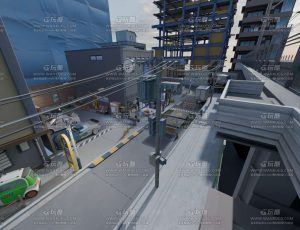 装修工业区场景Blend工程源文件