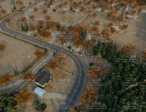 秋季树林郊区场景Blend工程源文件